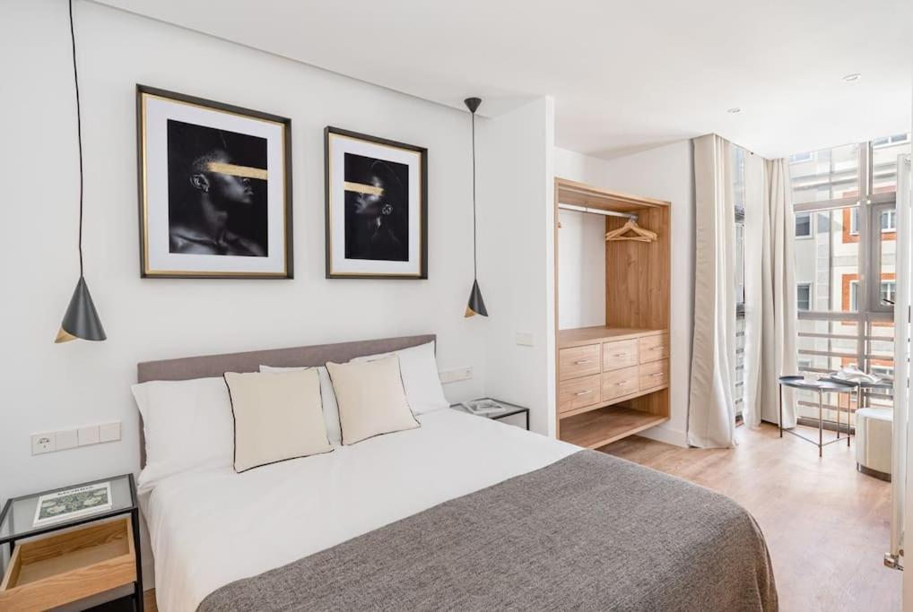 마드리드 Gran Via VI Calle Jacometrezo 2Br 2Bh 아파트 외부 사진
